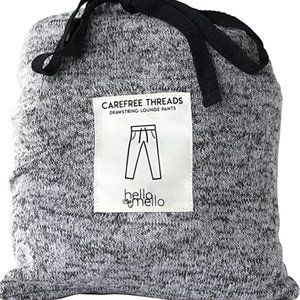 Carefree Threads Black Lounge Pants with Pockets